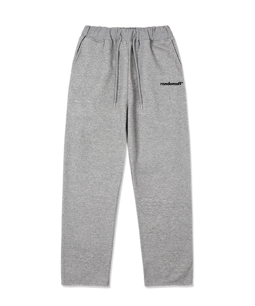 Прямые спортивные штаны BASIC LOGO MINI Grey