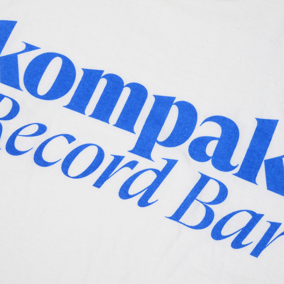 ★COMPAKT RECORD BAR★ KRB Basic New Logo Tshirt White MUSINSA | KOMPAKT RECORD BAR KRB Basic New Logo T-shirt - White