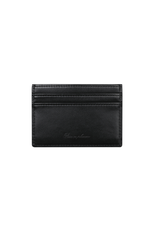 SIGNATURE CARD WALLET black