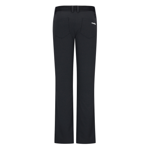 Patch Pocket Bootcut Pants_Black