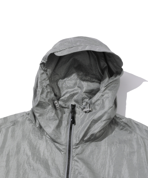 Жилет с капюшоном и глиттером Comfort Fit (Grey)