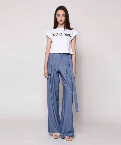 Evelyn Trousers _ Light синий