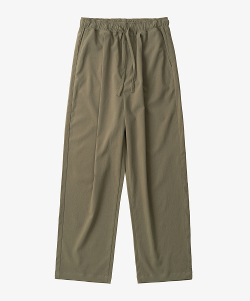 Свободные брюки из сирсакера (LIGHT KHAKI)