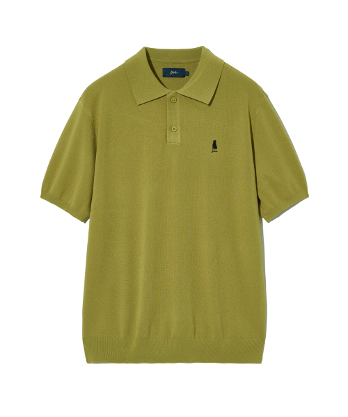 Легкий трикотажный поло Comfort Cool (Olive)