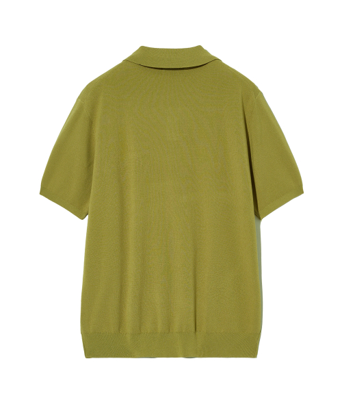 Легкий трикотажный поло Comfort Cool (Olive)