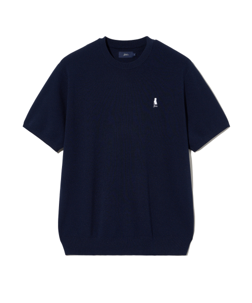 COMFORT COOL ROUND KNIT тёмно-синий