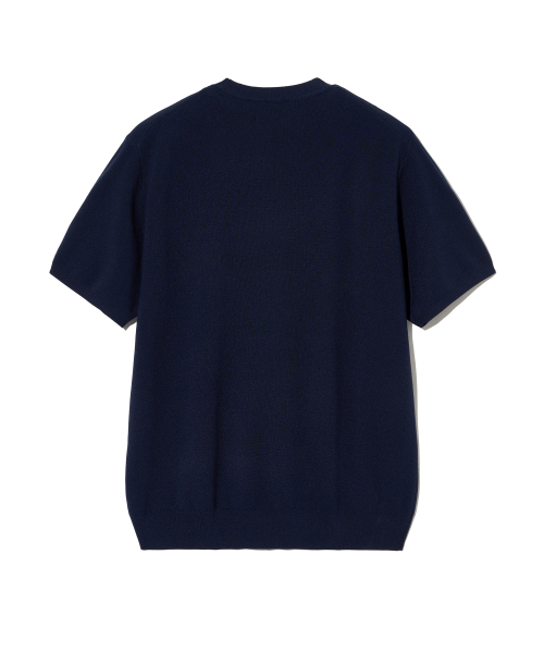 COMFORT COOL ROUND KNIT тёмно-синий