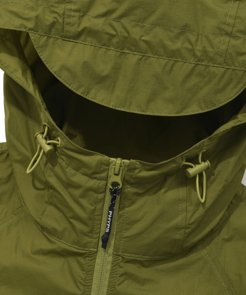 Ветрозащитный жилет с капюшоном - Khaki