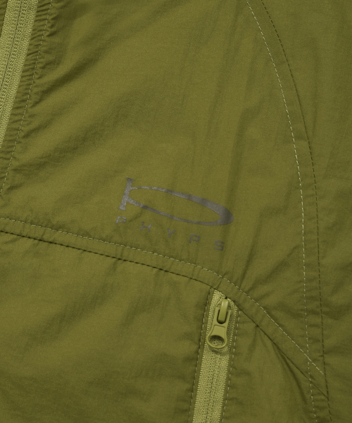 Ветрозащитный жилет с капюшоном - Khaki