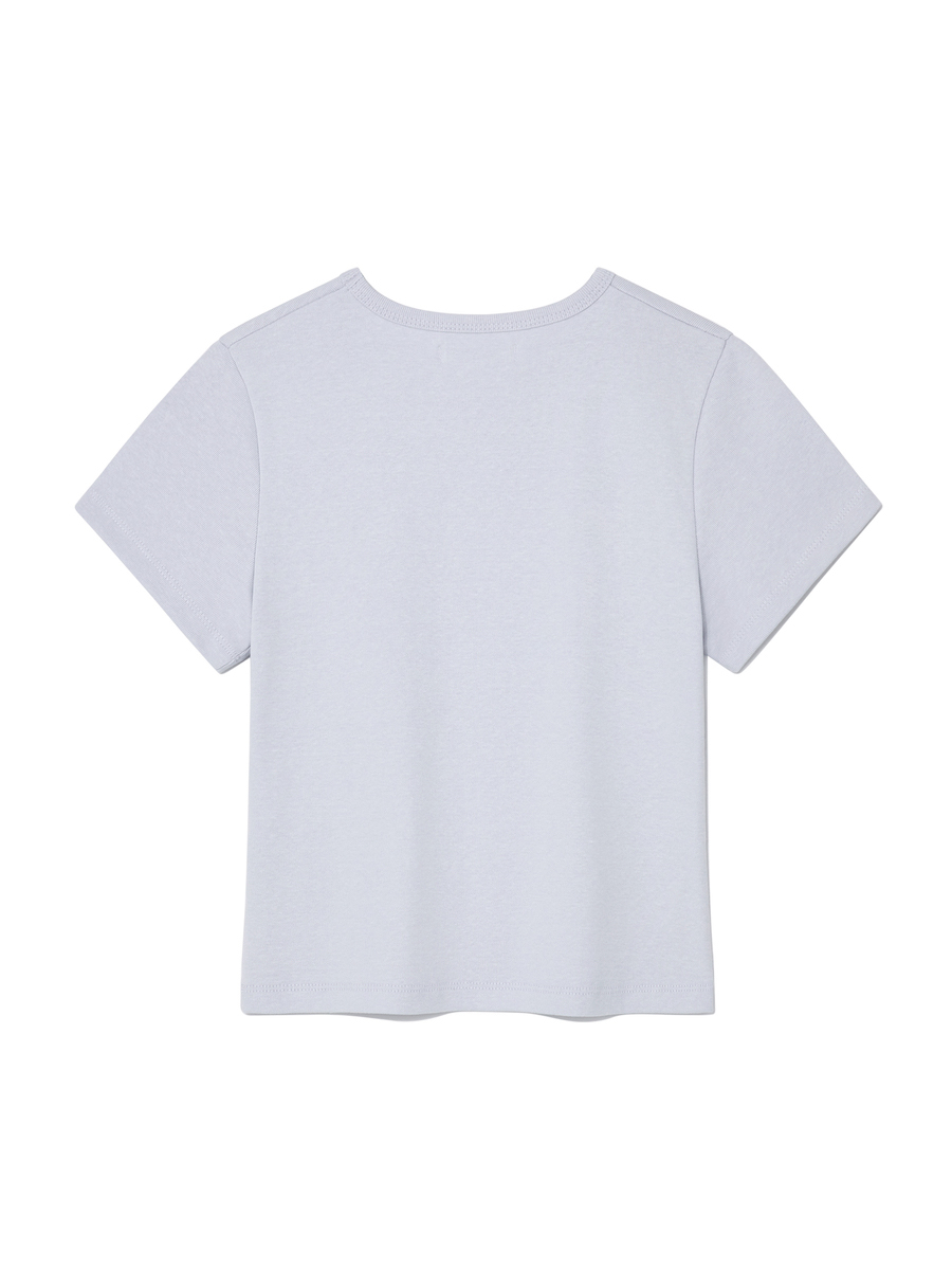 MUSINSA | GLOWNY G BABY TEE (BABY BLUE)