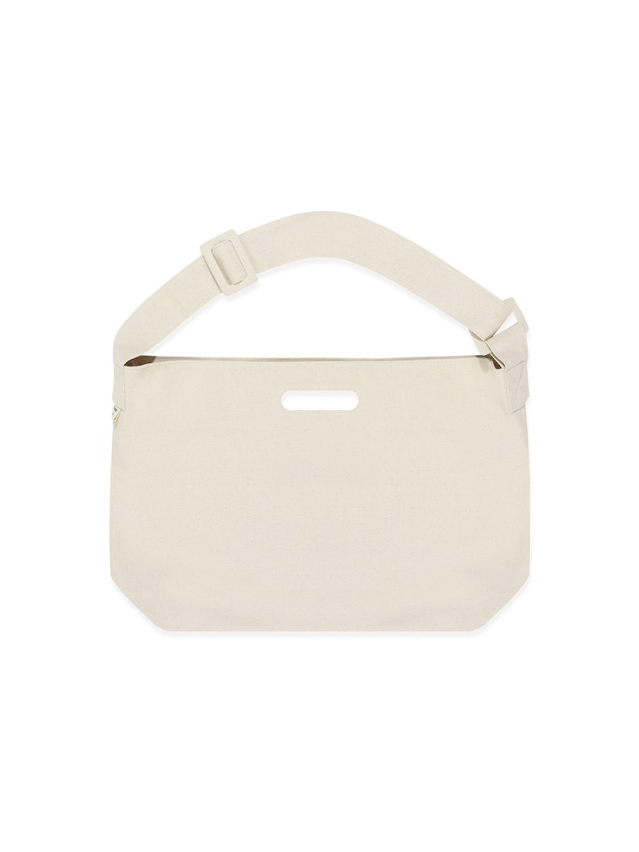 ◆GLOWNY◆ EVERYDAY G COTTON POUCH IVORY GY23CLABG002 MUSINSA | GLOWNY EVERYDAY G COTTON CROSS BAG (IVORY)
