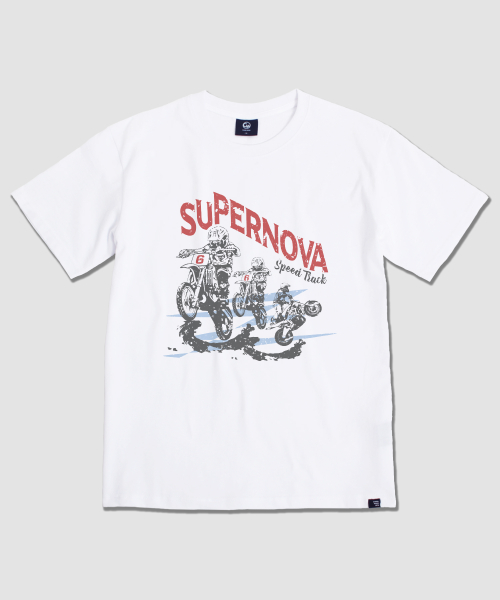 Велофутболка Supernova с коротким рукавом (White)