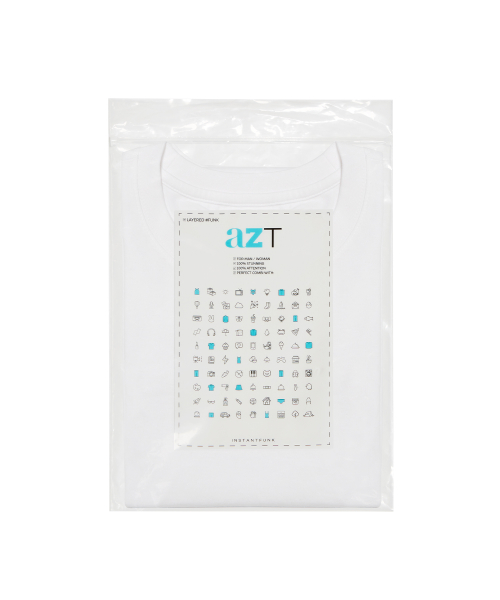 aZT Многослойная футболка [3PACK] - White