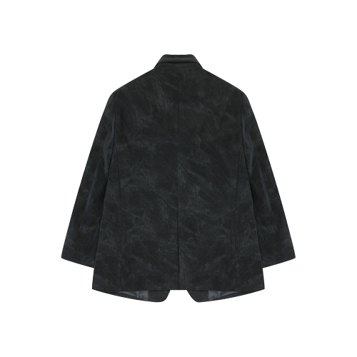 Винтажная нубуковая куртка (BLACK)