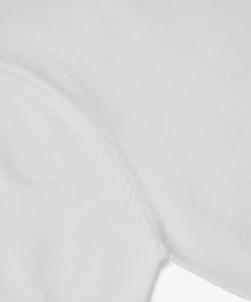 Легкий трикотажный поло (WHITE)