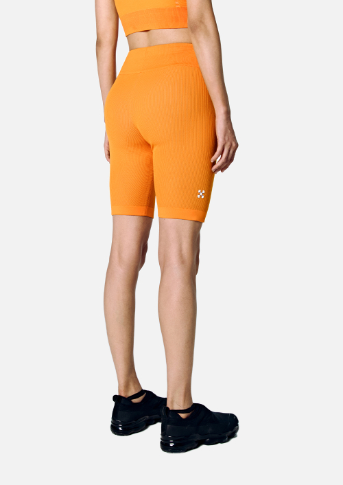 Женские шорты-тайтсы Balance Foam Tech 8" (Orange)