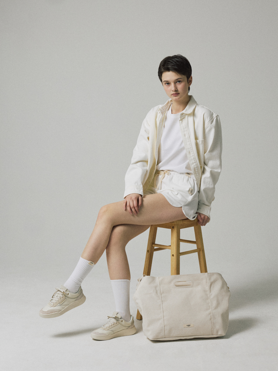 ★送料・関税込★GLOWNY★EVERYDAY G COTTON CROSS BAG★ GLOWNY] EVERYDAY G COTTON CROSS バッグ☆韓国ファッション