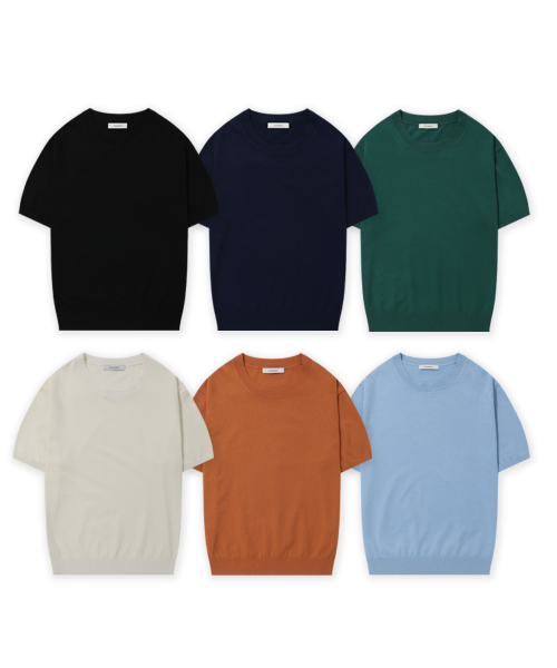 Технологичный круглый джемпер_Soft handfeel - 6 colors