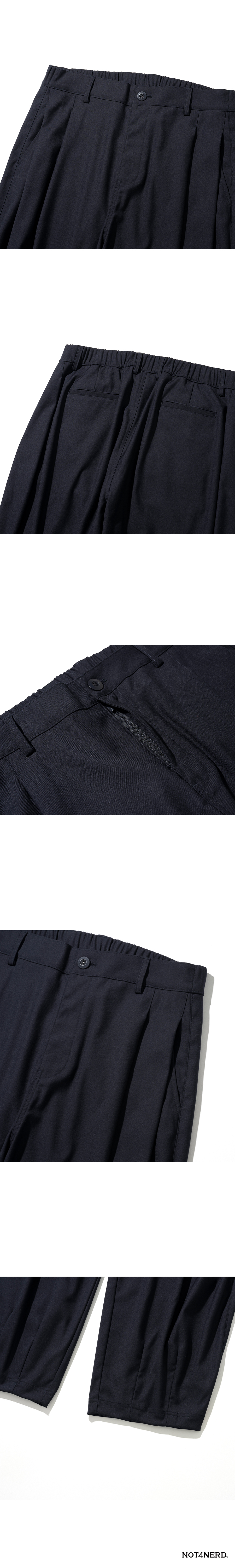 パンツ NOT4NERD TR 3 Tuck Balloon Pants Navy PT091NY MUSINSA | NOT4NERD TR 3 Tuck Balloon Pants - Navy