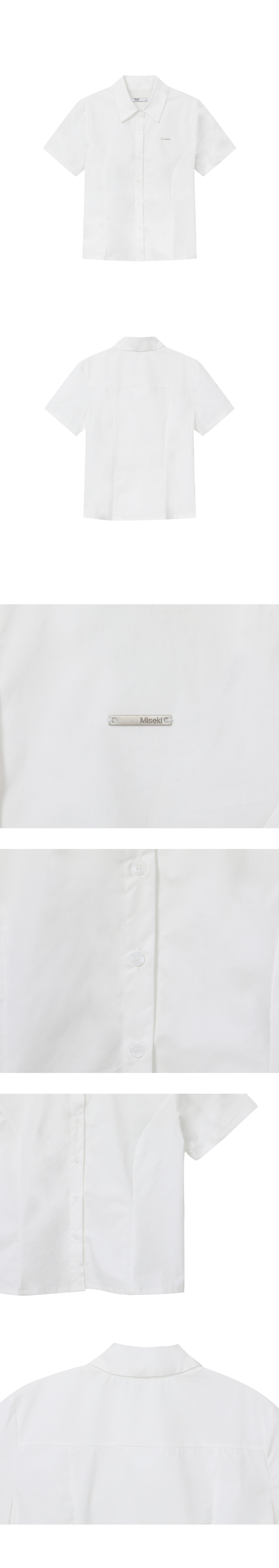 ◆MISEKI SEOUL◆ Logo short sleeves WHITE MSK2402004WH MUSINSA公式 | MISEKI SEOUL Misekiseoul short sleeves WHITE
