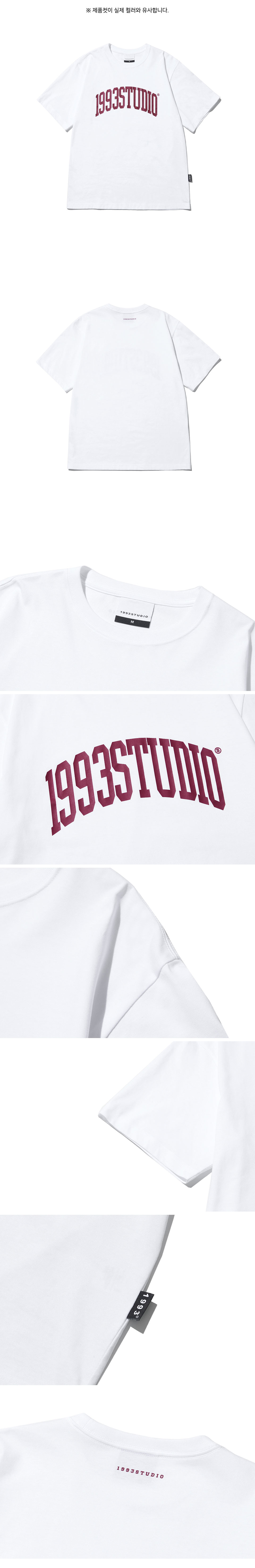 AUTHENTIC ARCH LOGO T-SHIRT - 4 COLORS WHITE