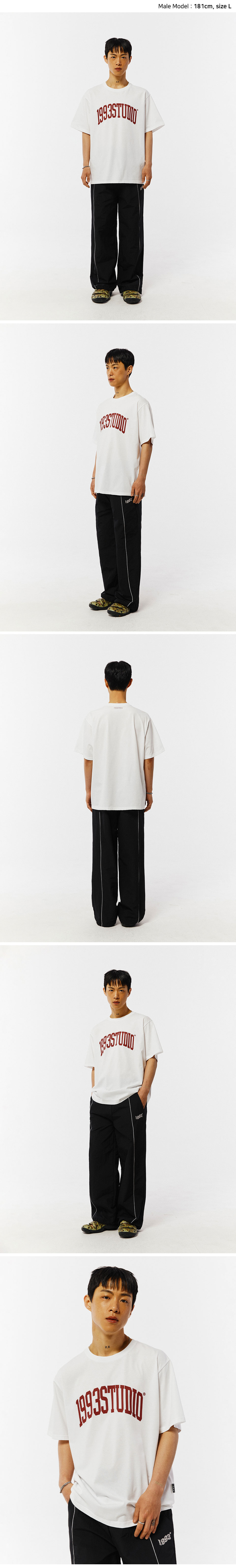 AUTHENTIC ARCH LOGO T-SHIRT - 4 COLORS WHITE
