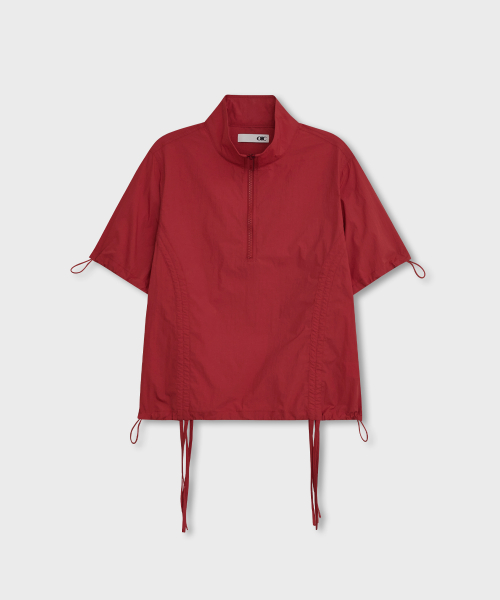 Анорак New Daily со сборками Red