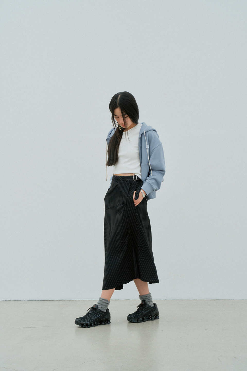 【韓国MODEST MOOD モデストムード】Monet Skirt MUSINSA公式 | MODEST MOOD Garcons Skirt