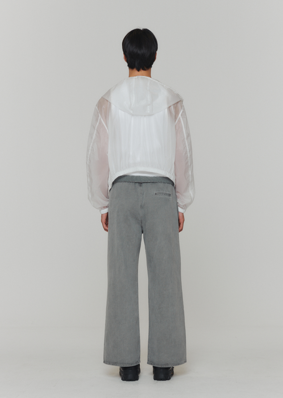 아모멘토(AMOMENTO) HOOD SHIRRING JUMPER (2COLORS) - 사이즈 & 후기