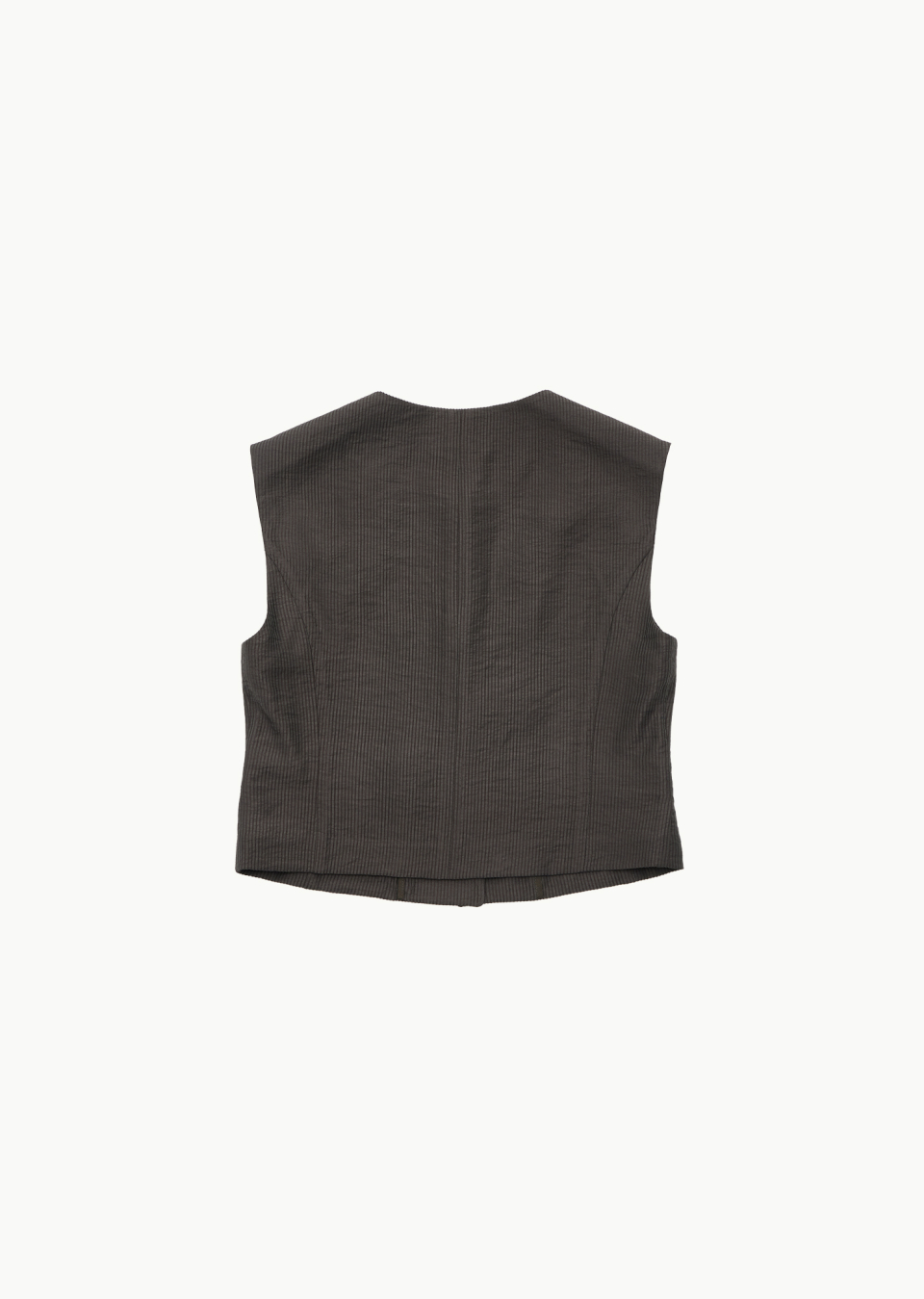 Mango button down stripe vest in gray - part of a set | ASOS
