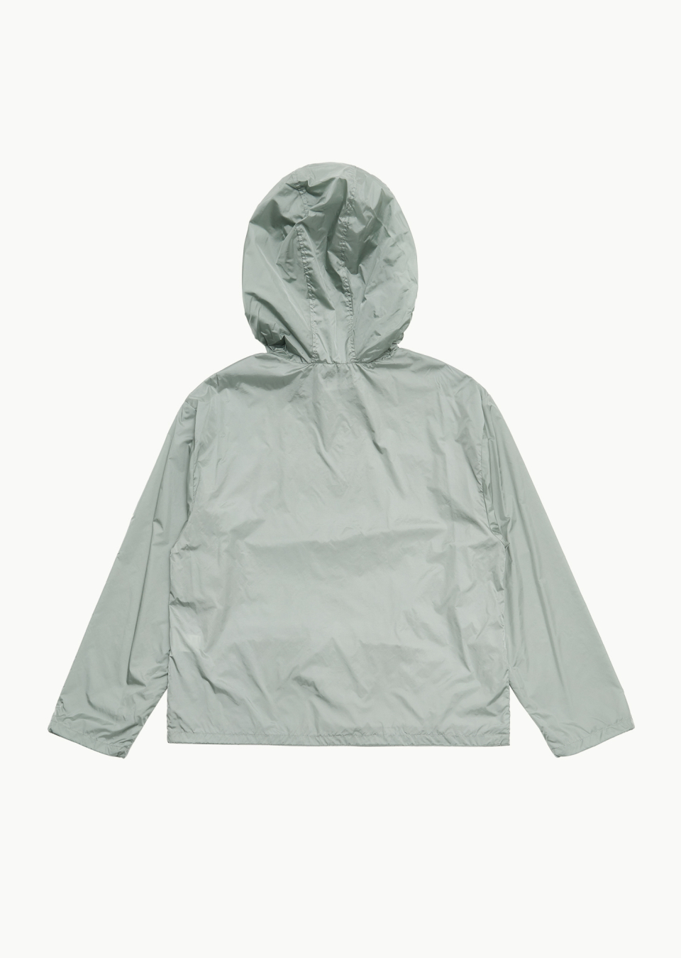 아모멘토(AMOMENTO) GLOSSY NYLON HALF ZIP-UP JUMPER (3COLORS