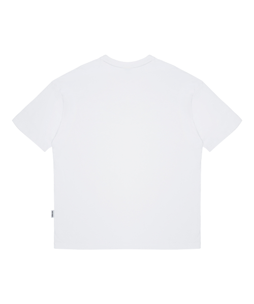 Футболка с котиком-толстяком White