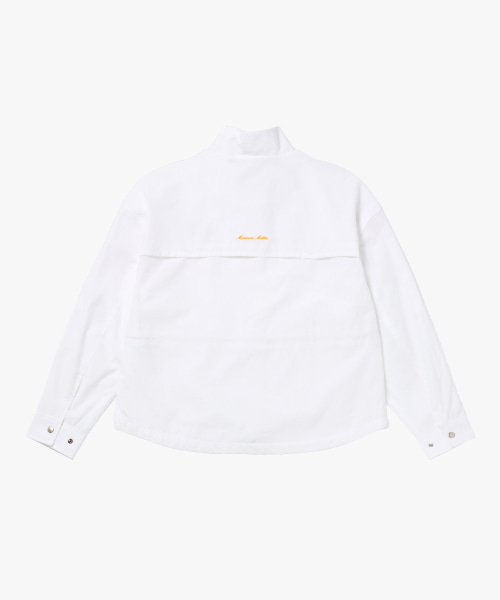 MCC W ткань mesh LS на молнии-белый