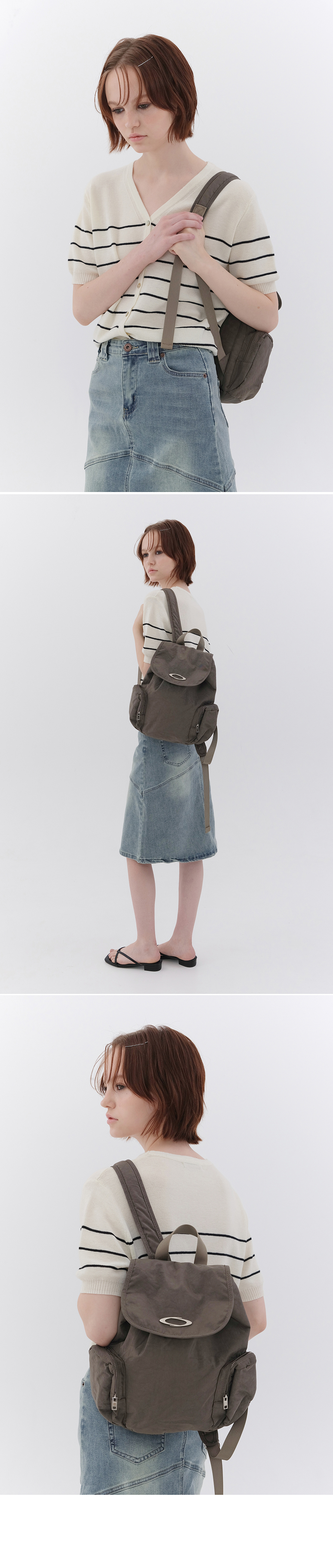 SYMBOL LOGO BACKPACK - 3 COLORS NAVY