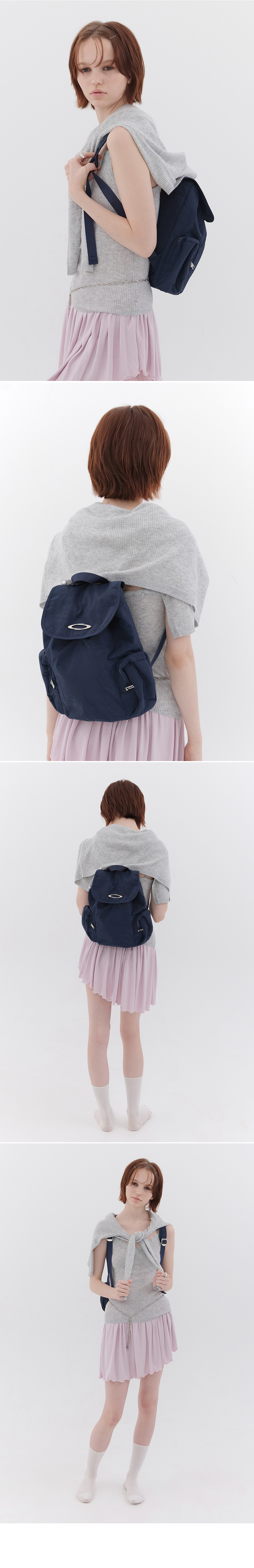 SYMBOL LOGO BACKPACK - 3 COLORS NAVY