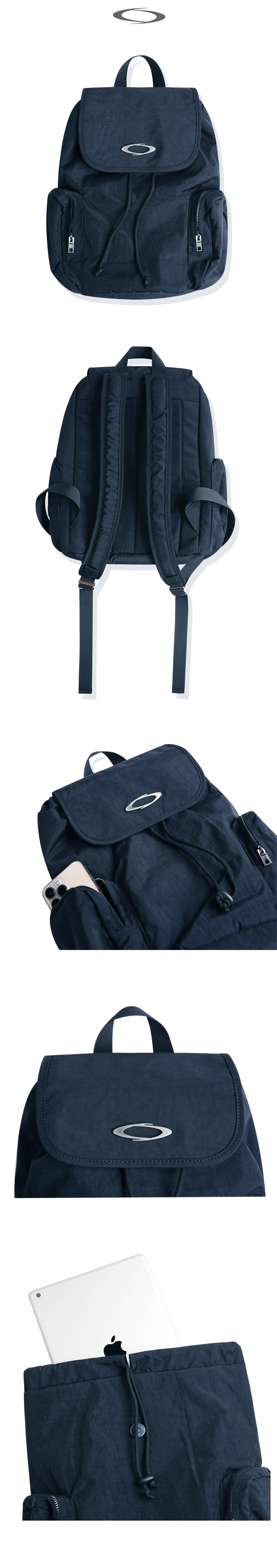SYMBOL LOGO BACKPACK - 3 COLORS NAVY