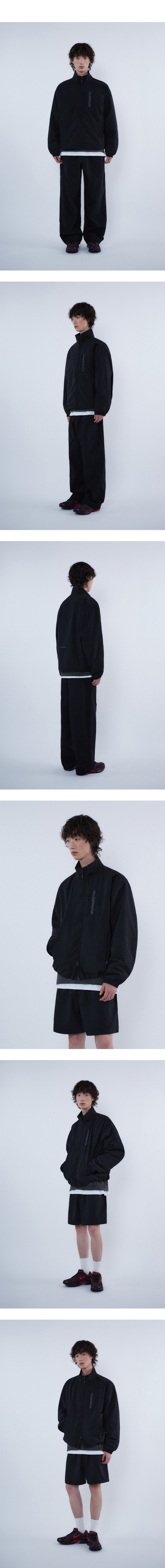 24.VER☆CODEGRAPHY☆ 2-WAY TECH SHORT JACKET MUSINSA | Codegraphy 2-WAY TECH SHORT JACKET_BLACK