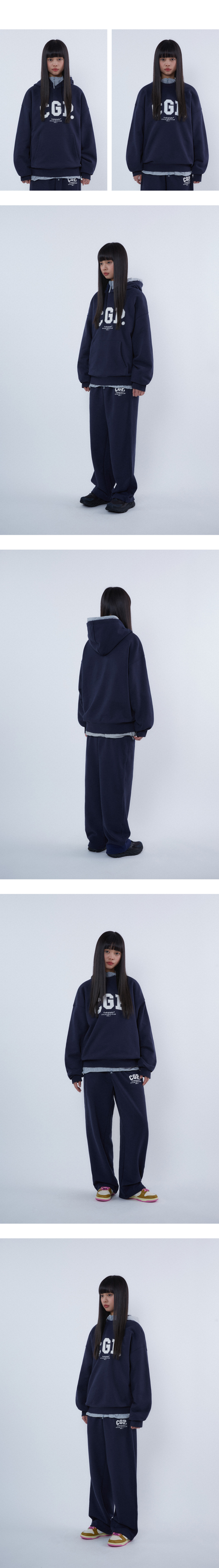 ☆関税込☆Codegraphy★CGP Archie Logo Crew Neck Setup★ CGP Arch logo crew neck – YZ