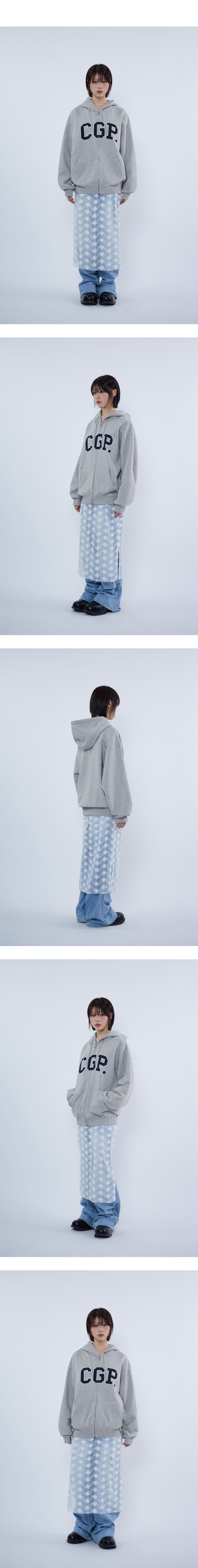 ★codegraphy★ CGP arch logo sweatshirt sky blue SET UP対応] CGP Arch Logo Sweatshirt（スウェット