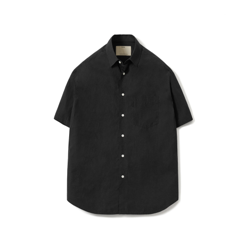 короткий рукав Comfort Shirt_Cotton/лён-6 цвет