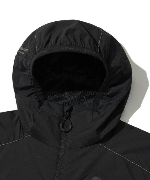 светлый PACKABLE WINDBREAKER_BLACK_WOL058
