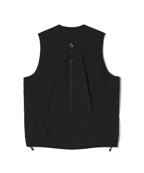 ELEVEN POCKETS UTILITY VEST_BALCK_WOL071