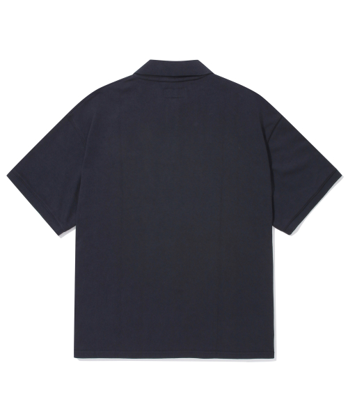 CLASSIC LOGO S/S COLLAR T-SHIRTS Crown Navy