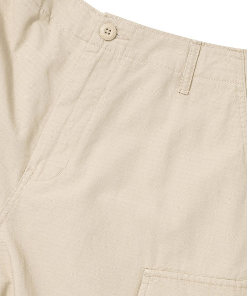 Свободные шорты рипстоп с карманами M-LABEL (heritage beige)