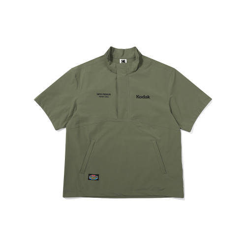 Спортивный анорак с коротким рукавом KHAKI