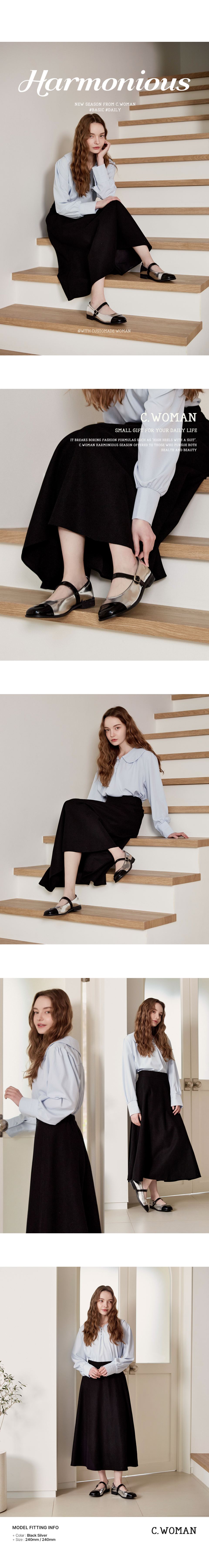 MARY JANE FLAT BLACK