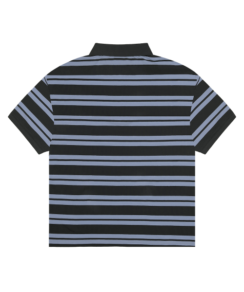 GT069 регбийная полосатая футболка (BLUE/GRAY)