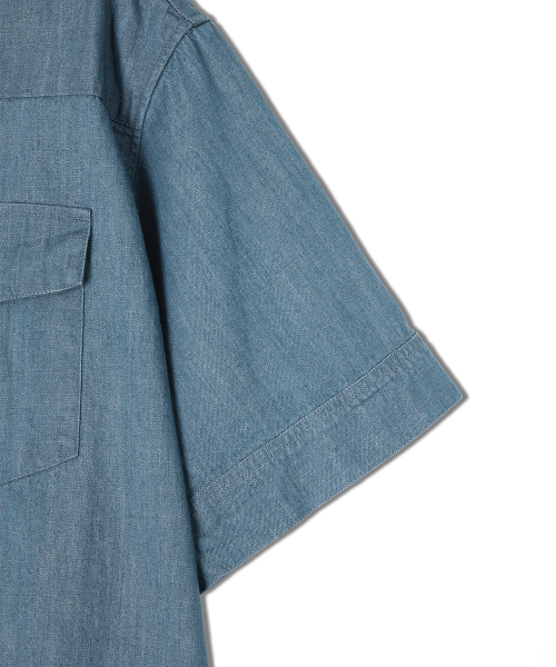 Джинсовая футболка Stone Washed [Blue]