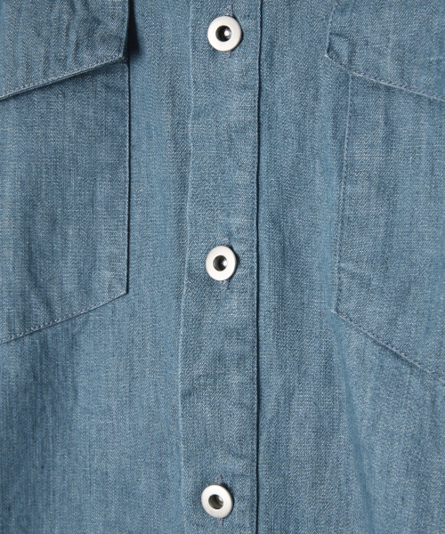 Джинсовая футболка Stone Washed [Blue]