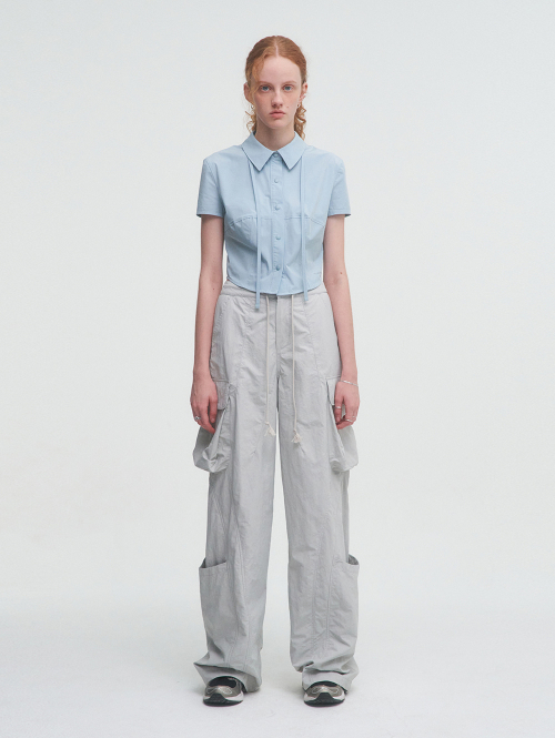 светлый карго TRACKPANTS[светлый GREY]